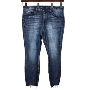 Judy Blue Dark Wash Relaxed FIT Ankle Jeans